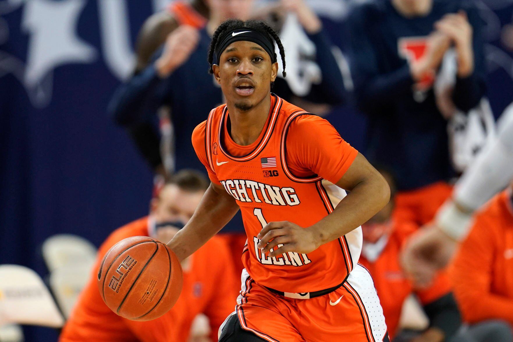 Illinois senior guard Trent Frazier